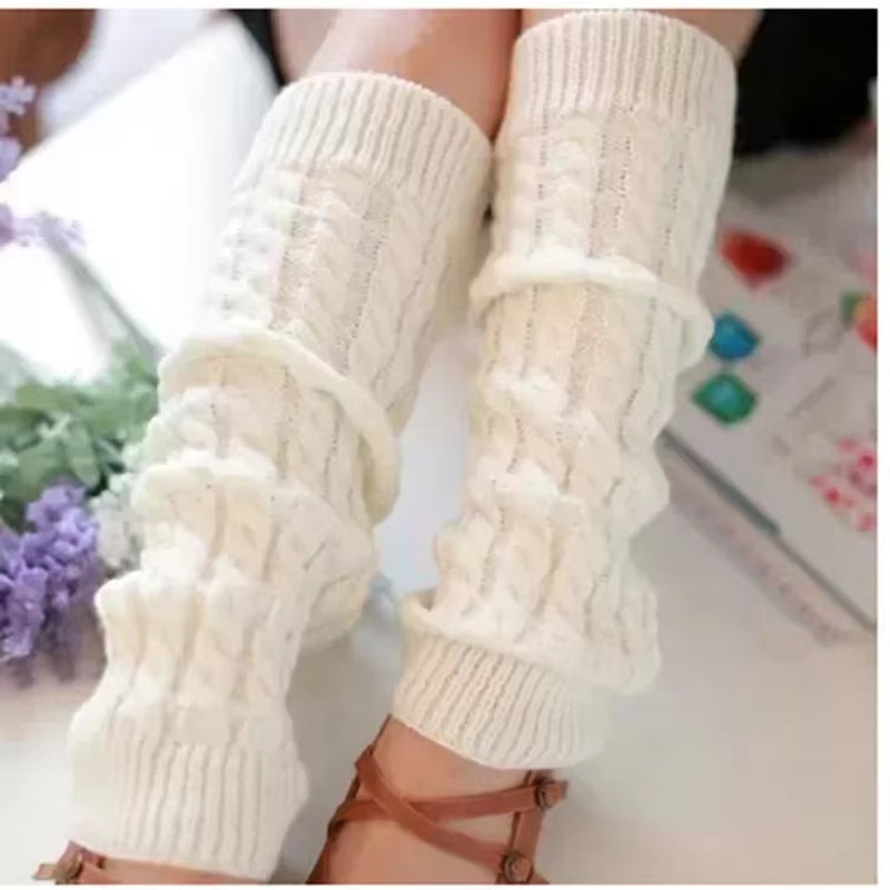 Stay cozy and chic this autumn & winter with our adorable Lolita Long Socks! 🧦✨ Perfect knitted warmers for your legs and arms! #Fashion #Warmth #LolitaStyle