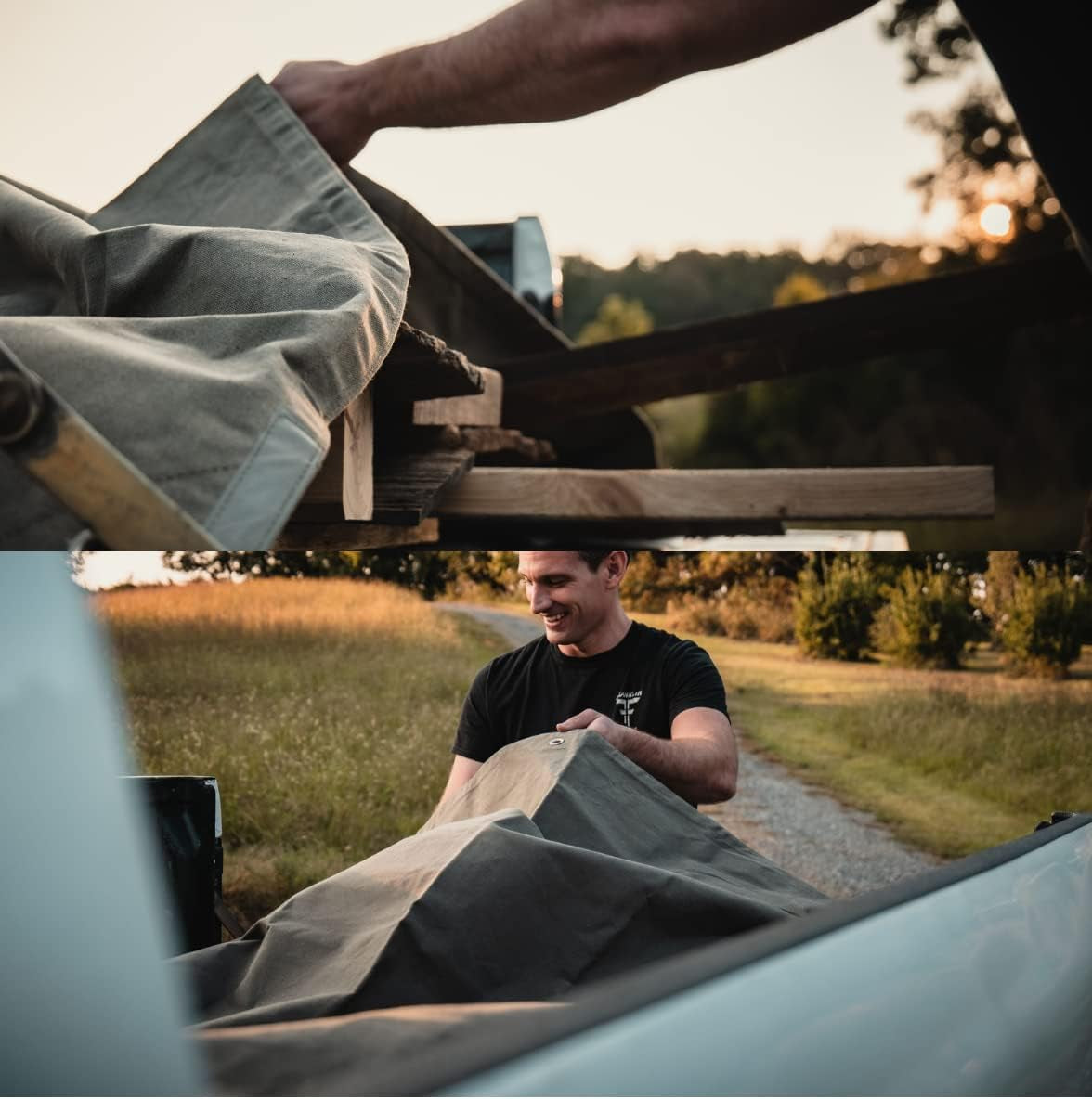 Ultimate 18 Oz Heavy Duty Canvas Tarp - Waterproof, UV Resistant, Perfect for All Your Industrial & Commercial Needs! 🤩💪🌧️ #TarpLife #OutdoorEssentials