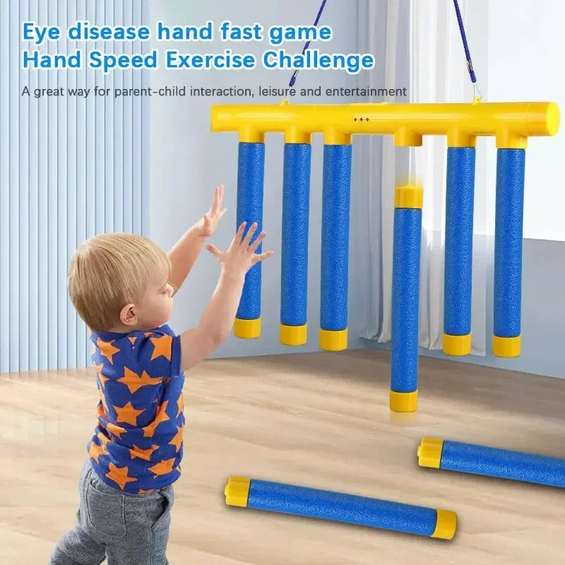 Stick to the Fun! π― Challenge Your Kids with the Ultimate Falling Sticks Game - Boost Their Reaction Skills while Bonding Together! π #ParentChildActivities #EducationalToys