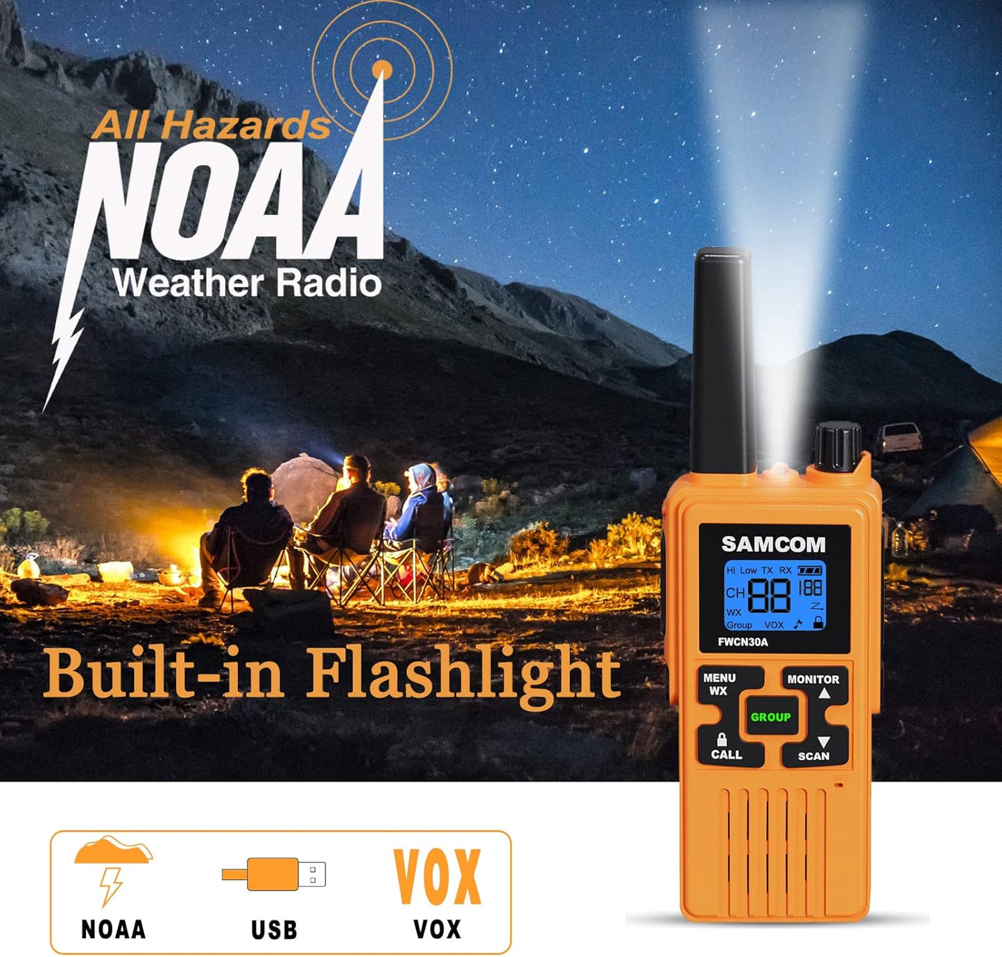 Stay connected with our FRS Walkie Talkies! Perfect for both adults and kids