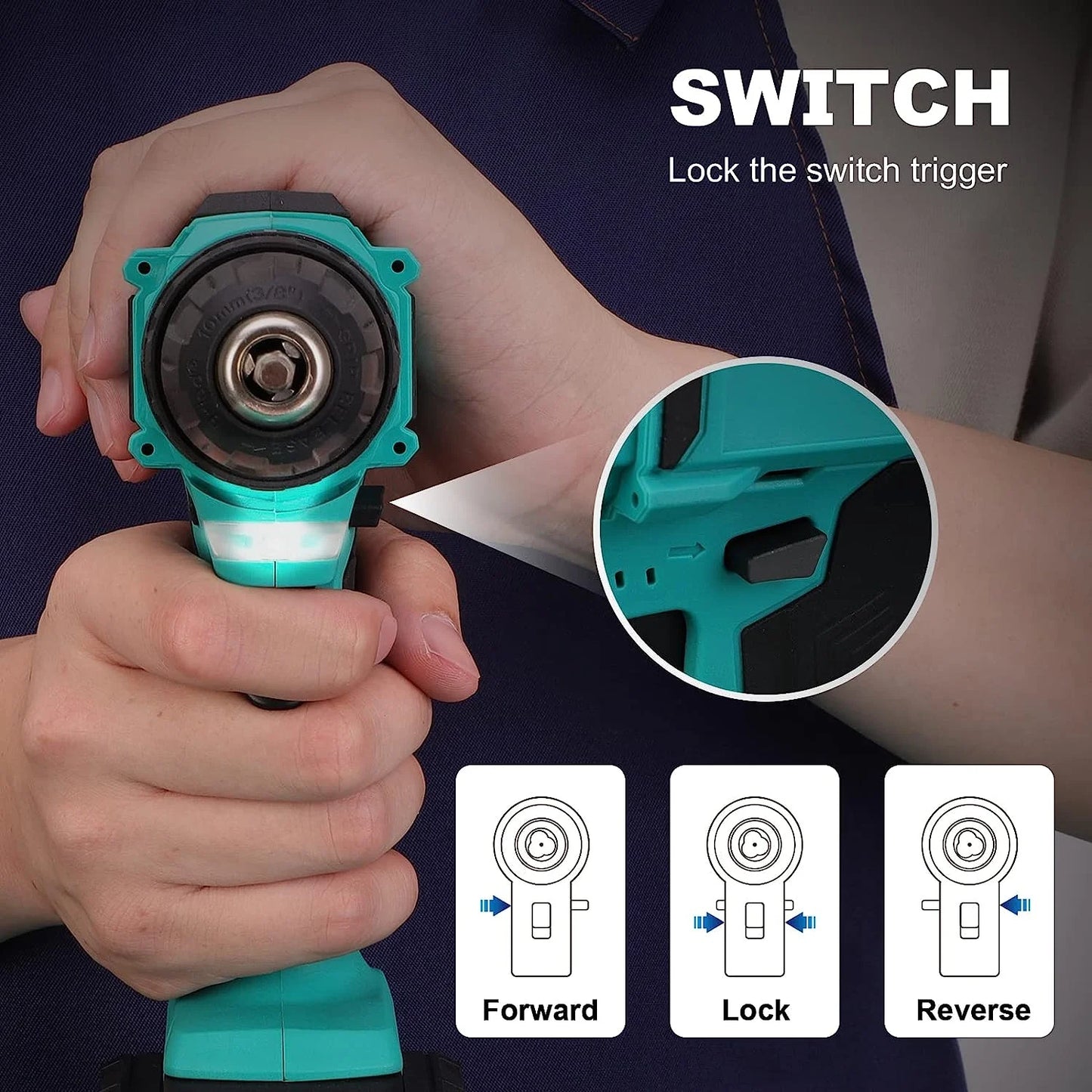 Unleash Your Inner DIYer with Our 20V Cordless Drill Set – Complete with Battery, Charger, 34 Bits & LED Light! 💪🔋 #DIY #HomeImprovement