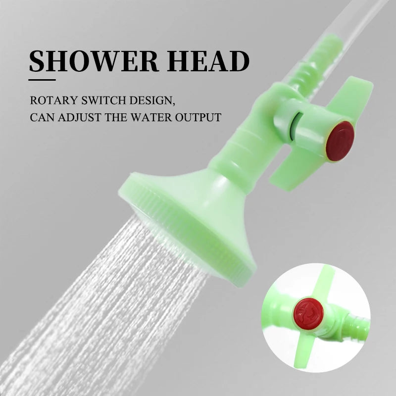 Solar Shower Bag 20L Solar Heating Camping Shower Bag Removable Hose On-Off Switchable Shower Head Portable Shower