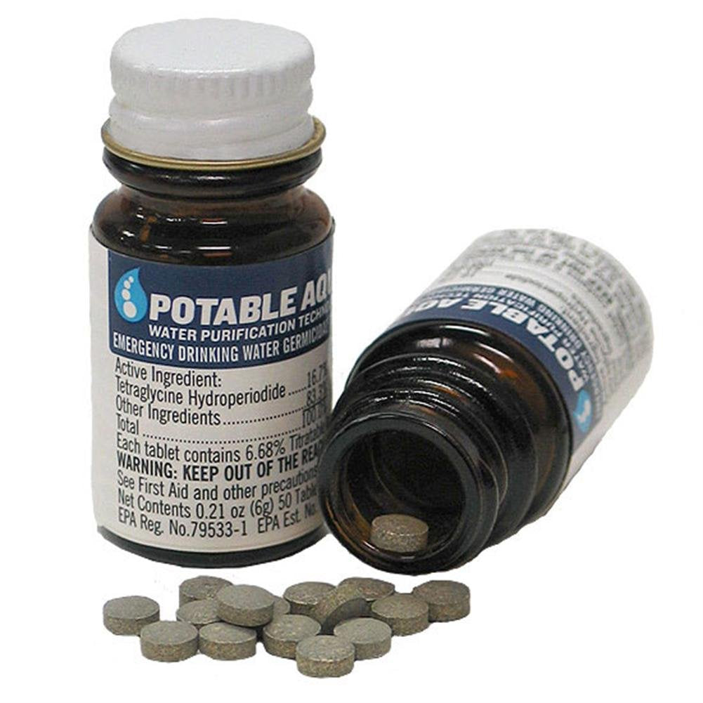 Stay hydrated and healthy with our 50 Count Water Purification Tablets! Clean water anytime, anywhere! ๐งโจ #WaterQuality #StayHydrated