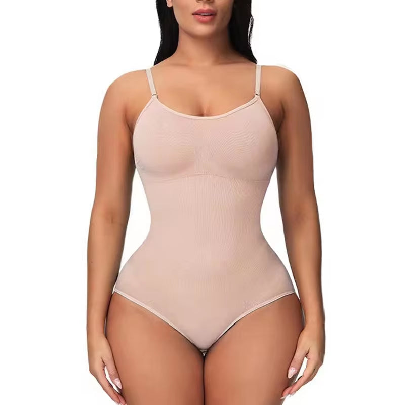 Get Ready to Slay! 🌟 Super Sale on V Neck Spaghetti Strap Bodysuits – Perfect Compression & Smoothing Body Shaper for Every Occasion! 🔥 #BodysuitLove #ShapewearGoals