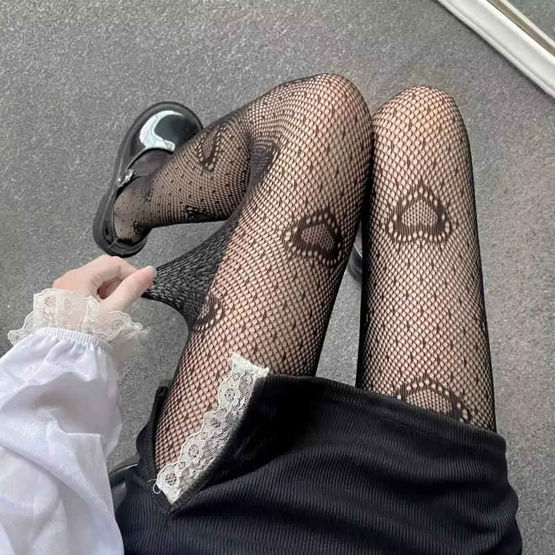 Stay cozy and chic this autumn & winter with our adorable Lolita Long Socks! 🧦✨ Perfect knitted warmers for your legs and arms! #Fashion #Warmth #LolitaStyle