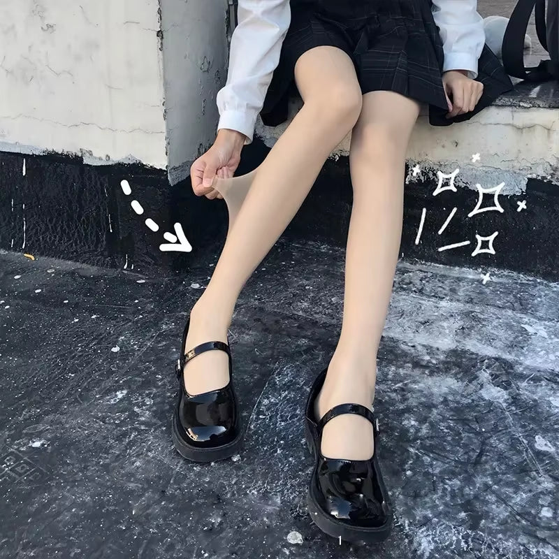 Stay cozy and chic this autumn & winter with our adorable Lolita Long Socks! 🧦✨ Perfect knitted warmers for your legs and arms! #Fashion #Warmth #LolitaStyle
