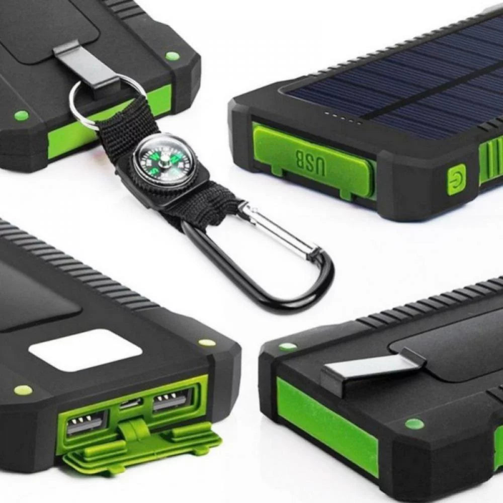 Stay powered up on the go! βοΈπ Check out our 50000mAh Solar Power Bank with Dual USB & LED Light - perfect for your phone and pad! Get yours in green! πΏπ±β¨